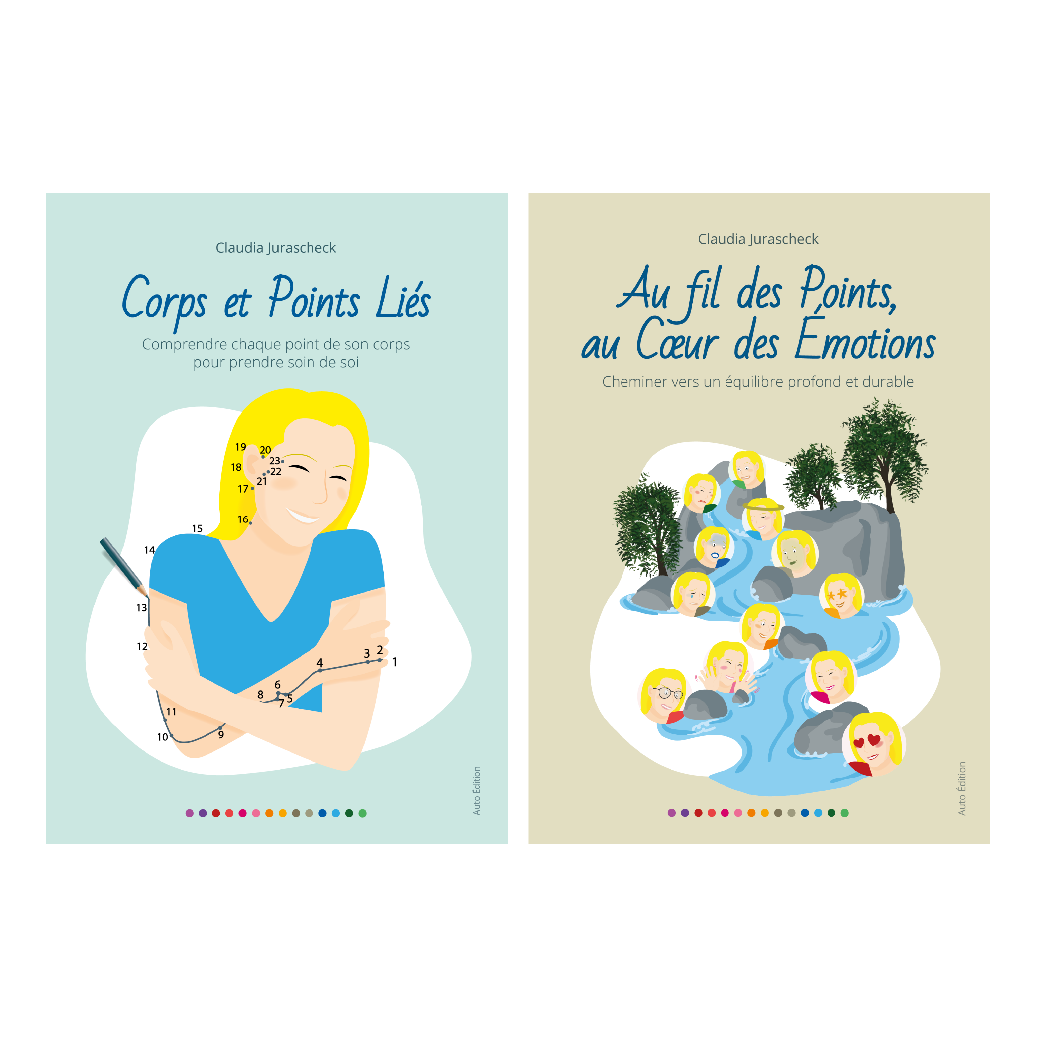 Coffret Méthode : Corps et Points Liés + Au Fil des Points, au Cœur des Émotions